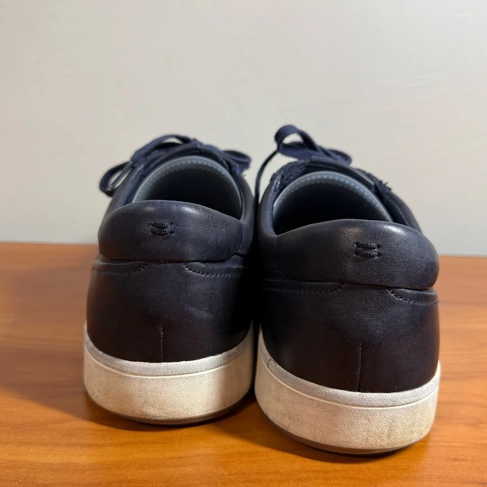 Cole Haan Grand Pro Spectator Sneakers Shoes Mens Navy Blue Leather C26434 Sz 12